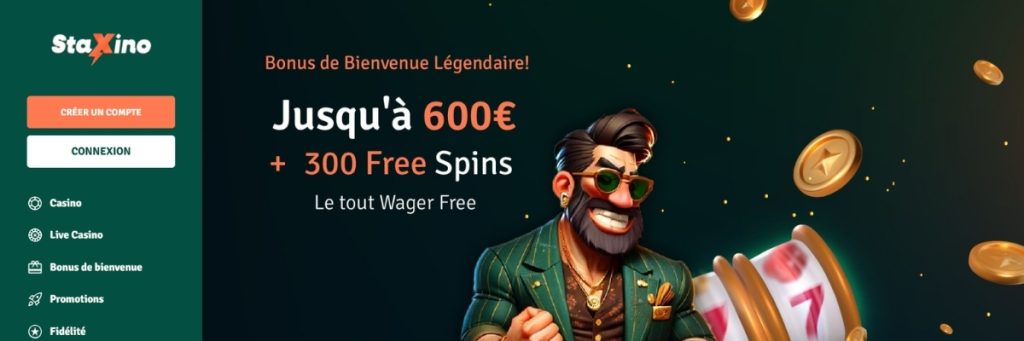 Staxino casino en ligne